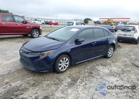 2021 Toyota Corolla Le from USA, damaged, VIN JTDEPMAE2MJ136200